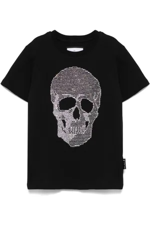 Philipp Plein T-Shirt mit Totenkopf-Motiv
