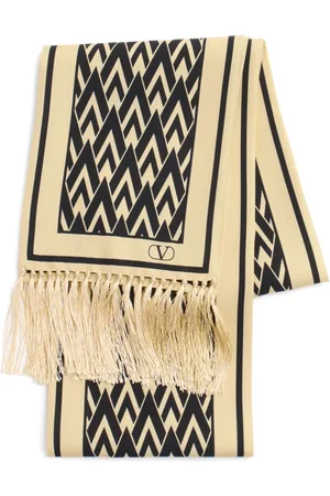 VALENTINO GARAVANI Toute La V Bandeau-Seidenschal