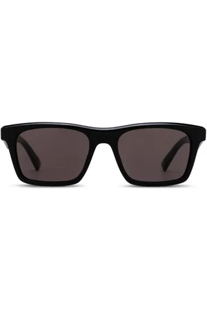 Alexander McQueen Sonnenbrille mit eckigem Gestell