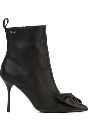 Karl Lagerfeld Sarabande Stiefeletten mit Schleife 90mm