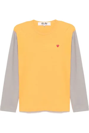Comme des Garçons T-Shirt mit Logo-Applikation
