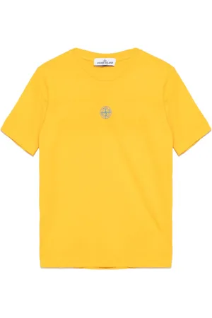 Stone Island T-Shirt mit Logo-Print