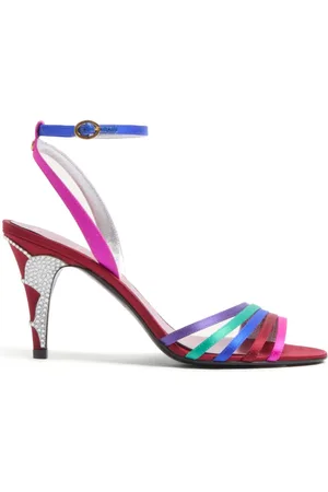 VALENTINO GARAVANI Ladycrush Sandalen aus Satin 85mm