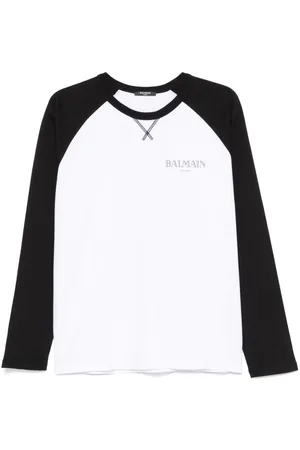 Balmain Zweifarbiges T-Shirt