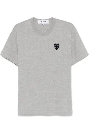 Comme des Garçons T-Shirt mit Logo-Applikation