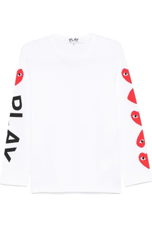 Comme des Garçons T-Shirt mit Herz-Print