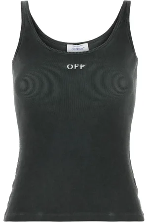 OFF-WHITE Oberteil mit Logo-Print