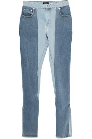 MUGLER Zweifarbige Skinny-Jeans