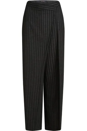 Karl Lagerfeld Tapered-Hose mit Nadelstreifen