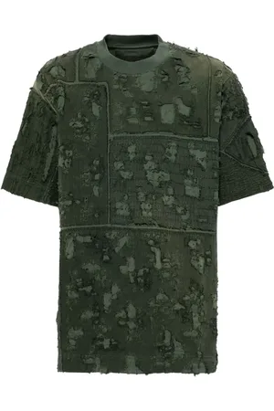 Givenchy Ausgefranstes T-Shirt