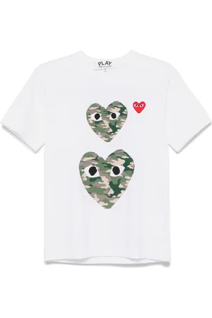 Comme des Garçons T-Shirt mit Herz-Print
