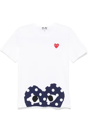 Comme des Garçons T-Shirt mit Herz-Print