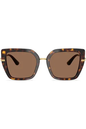 Dolce & Gabbana Sonnenbrille mit eckigem Gestell