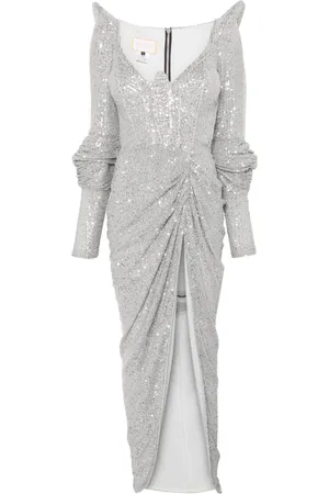 MITILIANE COUTURE Abendkleid mit Pailletten