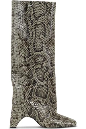 COPERNI Bridge Stiefel mit Schlangen-Print 100mm