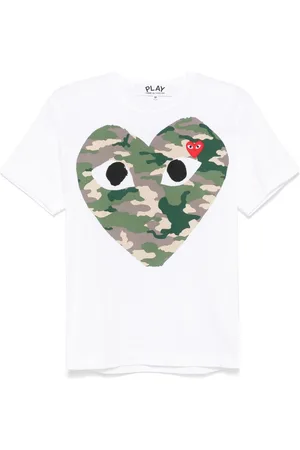 Comme des Garçons T-Shirt mit Herz-Print