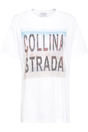 Collina Strada Grafisches Horse Beach T-Shirt