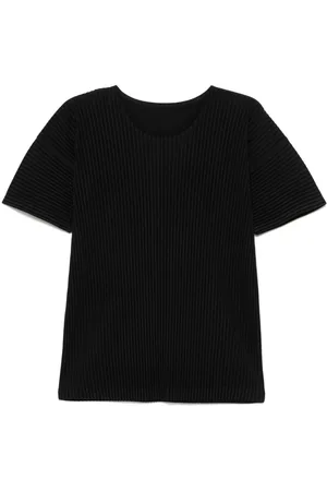 Issey Miyake Plissiertes T-Shirt