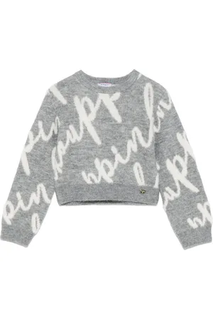 Pinko Jacquard-Pullover mit Logo