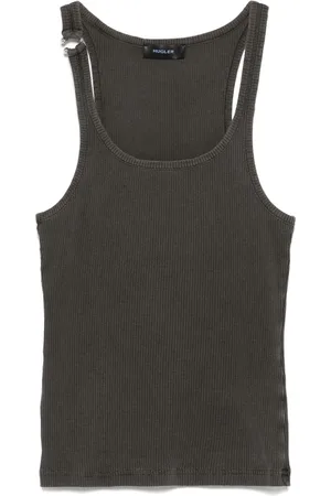 MUGLER Tanktop mit Ringdetail