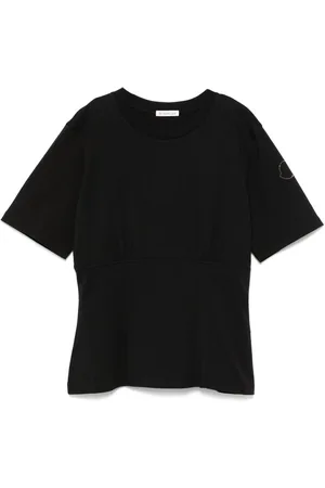 Moncler T-Shirt mit Logo-Verzierung
