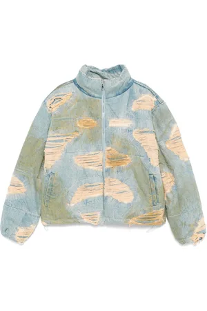 Who Decides War Bomberjacke im Jeans-Look