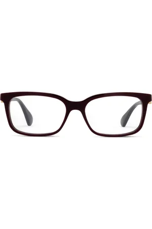 Cartier Brille mit Logo-Schild