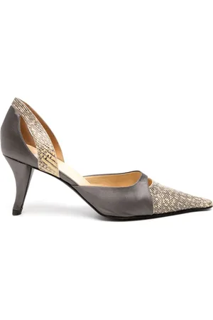 Prada Pumps mit Kontrastkappe
