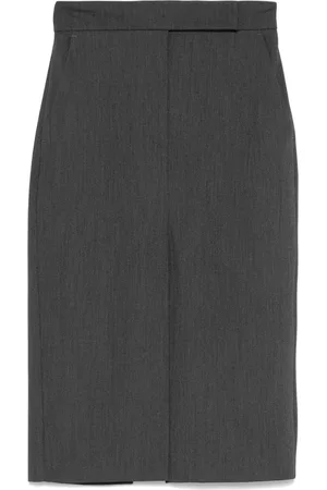 BLANCA Melierter Midirock