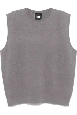 Y-3 Gestricktes Top mit 3 Streifen