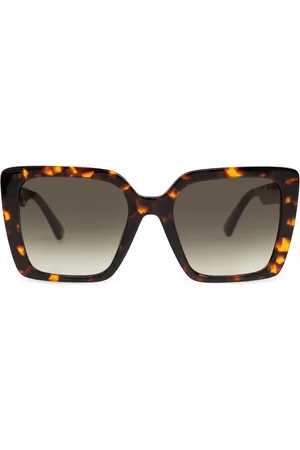 Moschino Sonnenbrille mit Oversized-Gestell