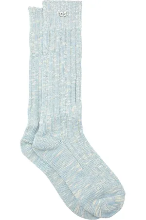Ganni Gerippte Socken