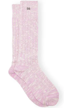 Ganni Gerippte Socken