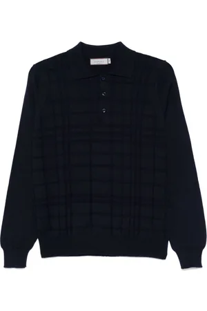 CANALI Gestricktes Poloshirt