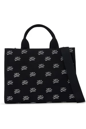 Karl Lagerfeld Mittelgroße Tote Bag mit Strass