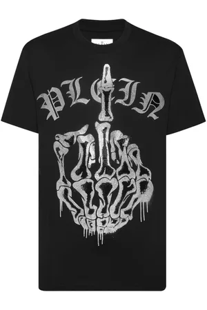 Philipp Plein T-Shirt mit Strassverzierung
