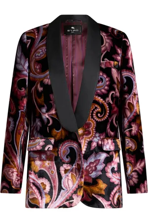 Etro Blazer aus Samt-Jacquard