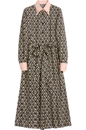 VALENTINO GARAVANI Toute La V Midikleid aus Tweed