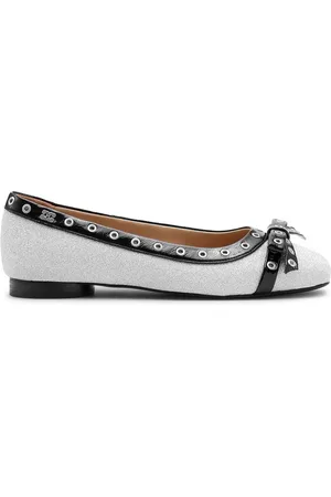 Ganni Ballerinas mit Glitter-Ösen
