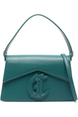 Roberto Cavalli Shopper mit Logo-Applikation