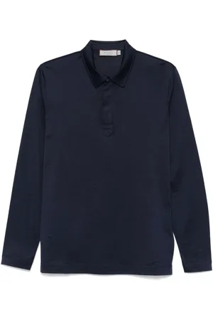 CANALI Poloshirt aus leichtem Jersey