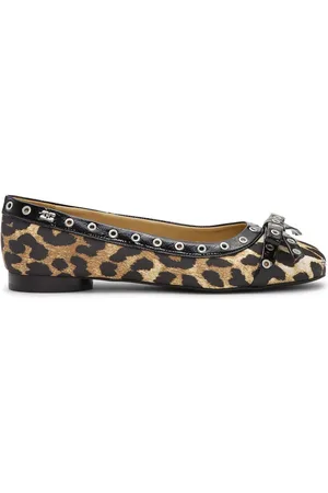 Ganni Ballerinas mit Print