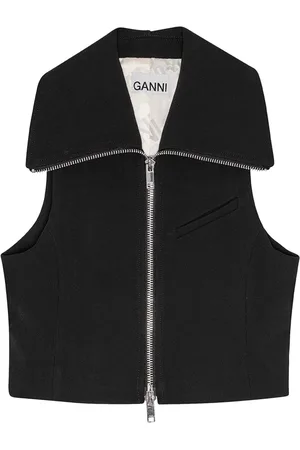 Ganni Weste mit Reißverschluss