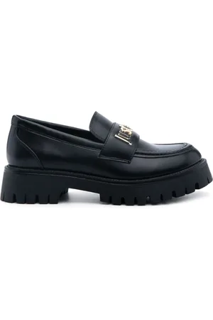 Roberto Cavalli Loafer mit Logo-Schild