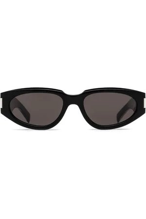 Saint Laurent Sonnenbrille mit ovalem Gestell