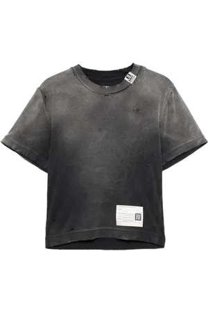 Maison Mihara Yasuhiro T-Shirt mit Logo-Stickerei