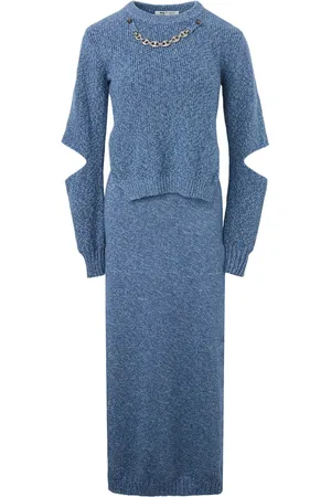 PORTS 1961 Strickkleid mit Cut-Out