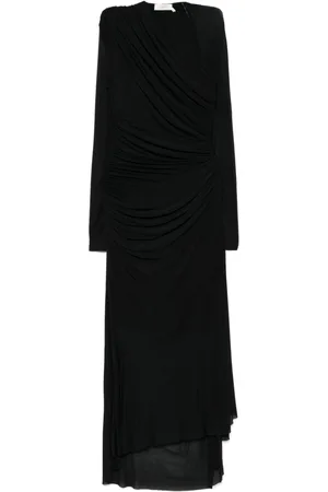 ZIMMERMANN Gerafftes Illustration Midikleid
