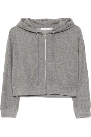 B+AB Hoodie mit Reißverschluss