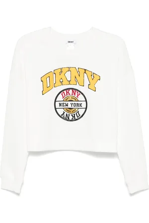 DKNY Sweatshirt im College-Look